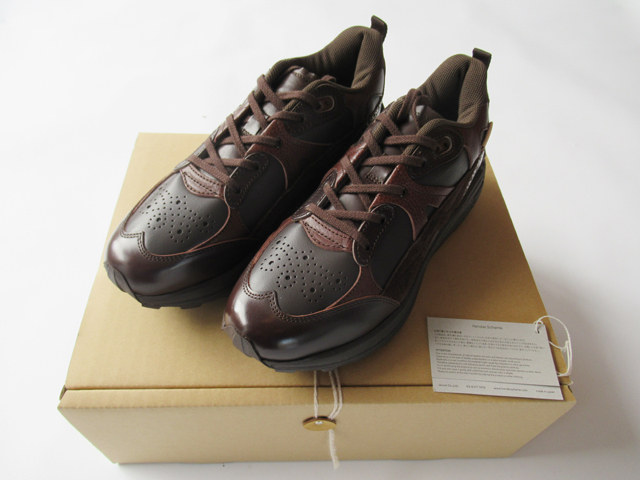新品 Hender Scheme polar サイズ39 ブラウン レザーシューズ ビブラム 