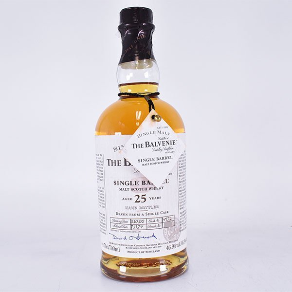 バルヴェニー ザ 25年 シングルバレル 700ml Balvenie BALVENIE