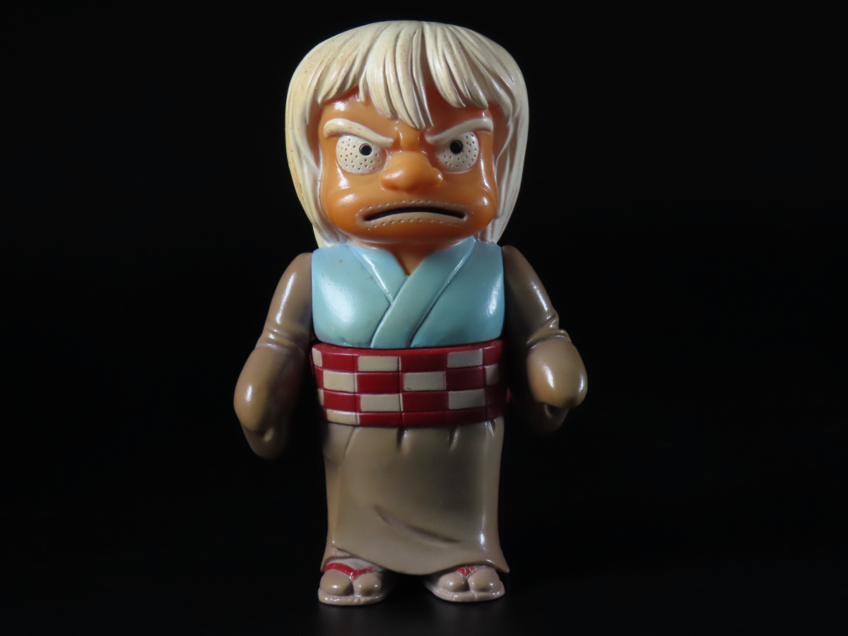 コレクター放出品 当時物 1985年 BANDAI 『砂かけばばあ』 ソフビ人形 