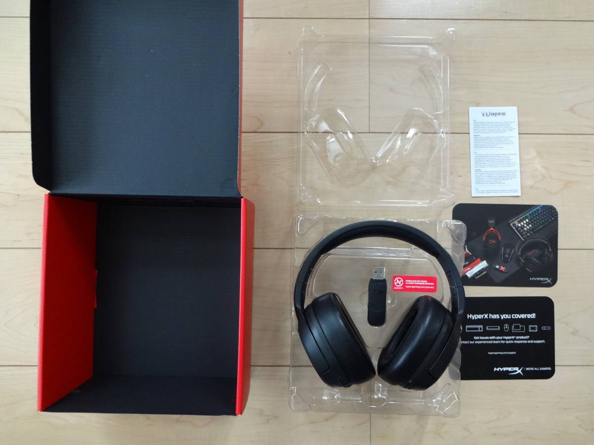 HyperX Cloud Flight S – Gaming Wireless battery life with Qi Long