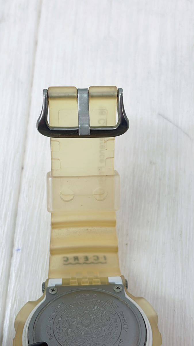 1SD33 G-SHOCK CASIO TIDEGRAPH DW-8600K スケルトン 現状品 中古 動作 