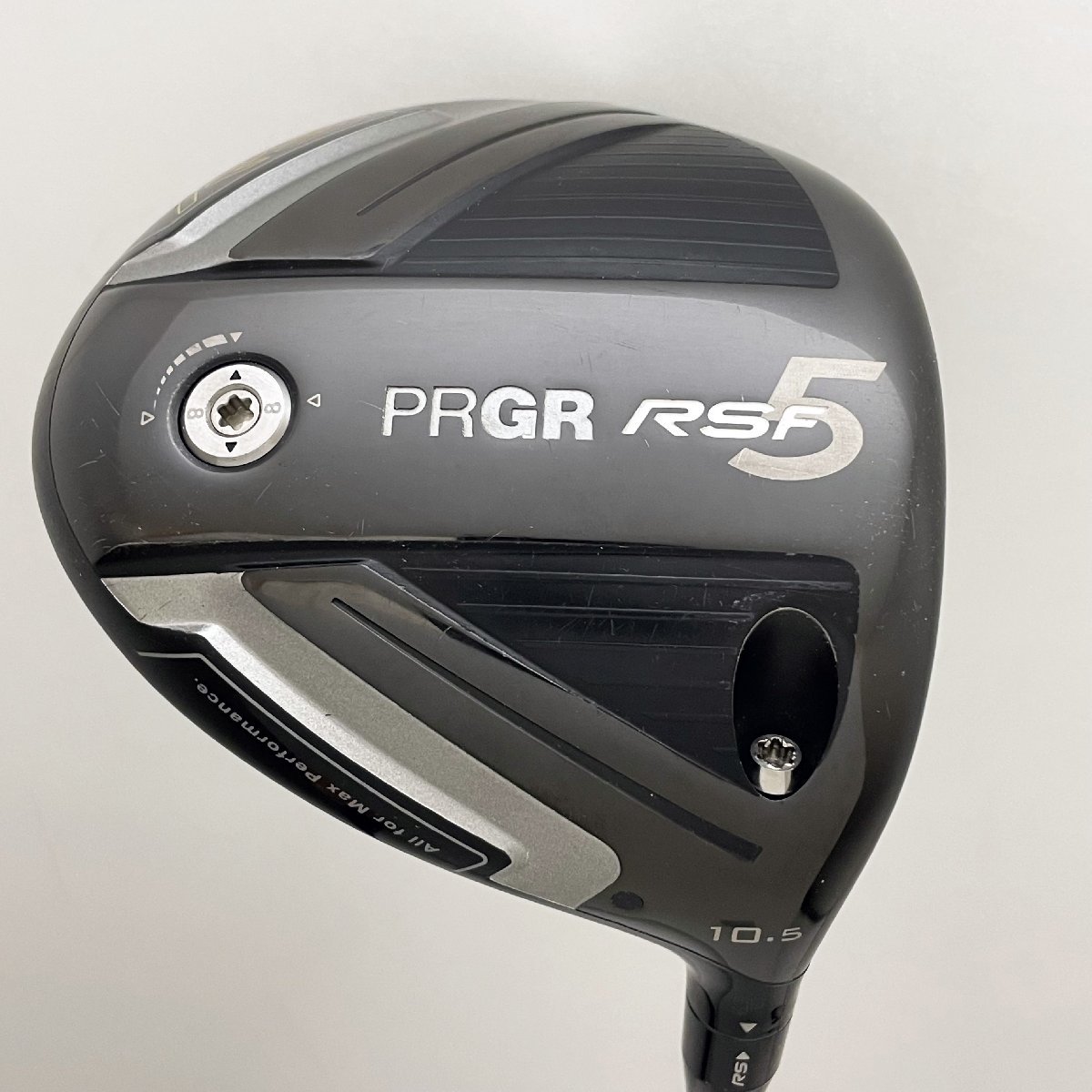 中古 プロギア RS F 5 2020年発売モデル ドライバー 10.5度 スピーダー エボリューション 6 FW 40 R2