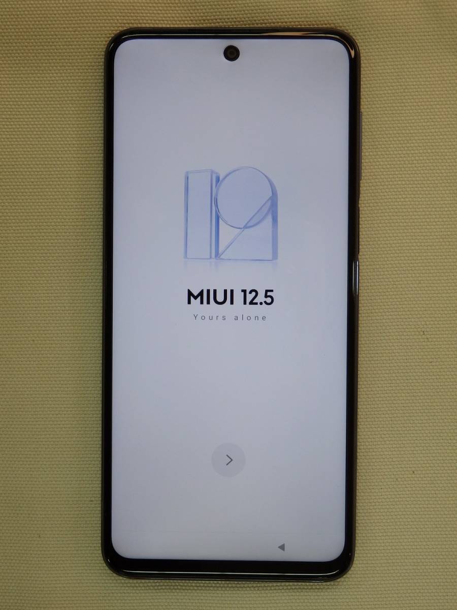 F.C.Real Bristol FCRB × PlayStation □USED□ Xiaomi Redmi Note 9S 4GB+64GB オーロラブルー SIMフリー