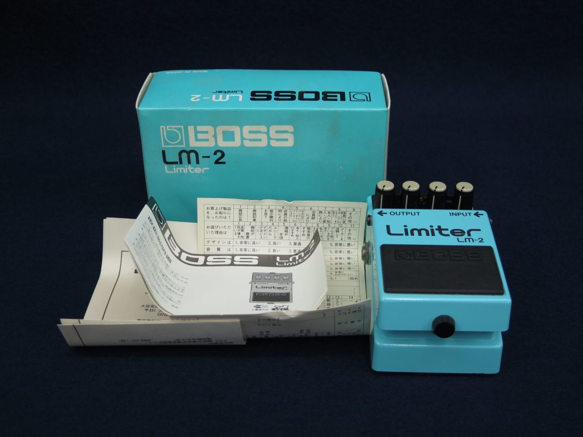 ★ギター537 BOSS LM-2 Limiter 箱+説明書付★動作確認済み/ボス/消費税0円