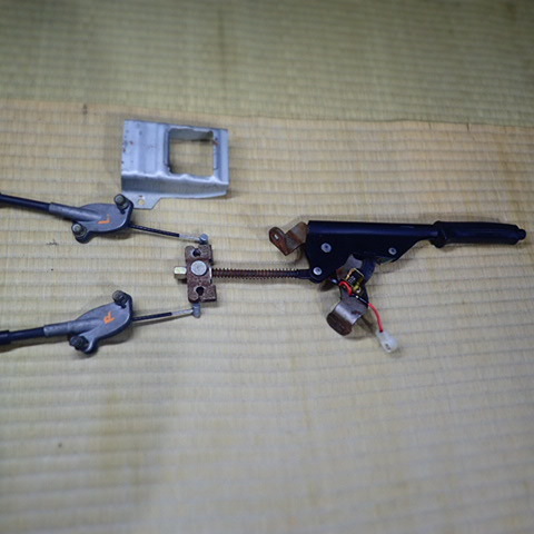 ダイハツ ミラ L200S TR-XX サイドブレーキ レバー  