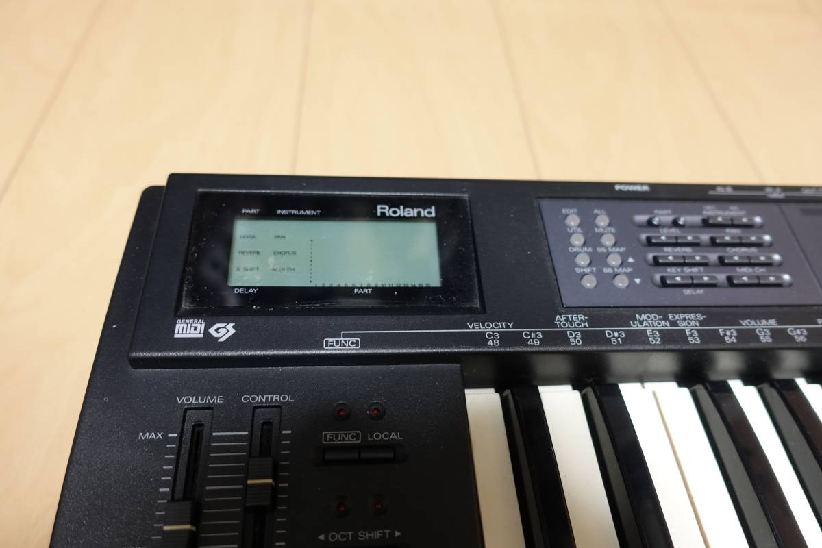 シンセサイザー Roland SC-88Pro SoundCanvas 動作品（Roland SOUND 