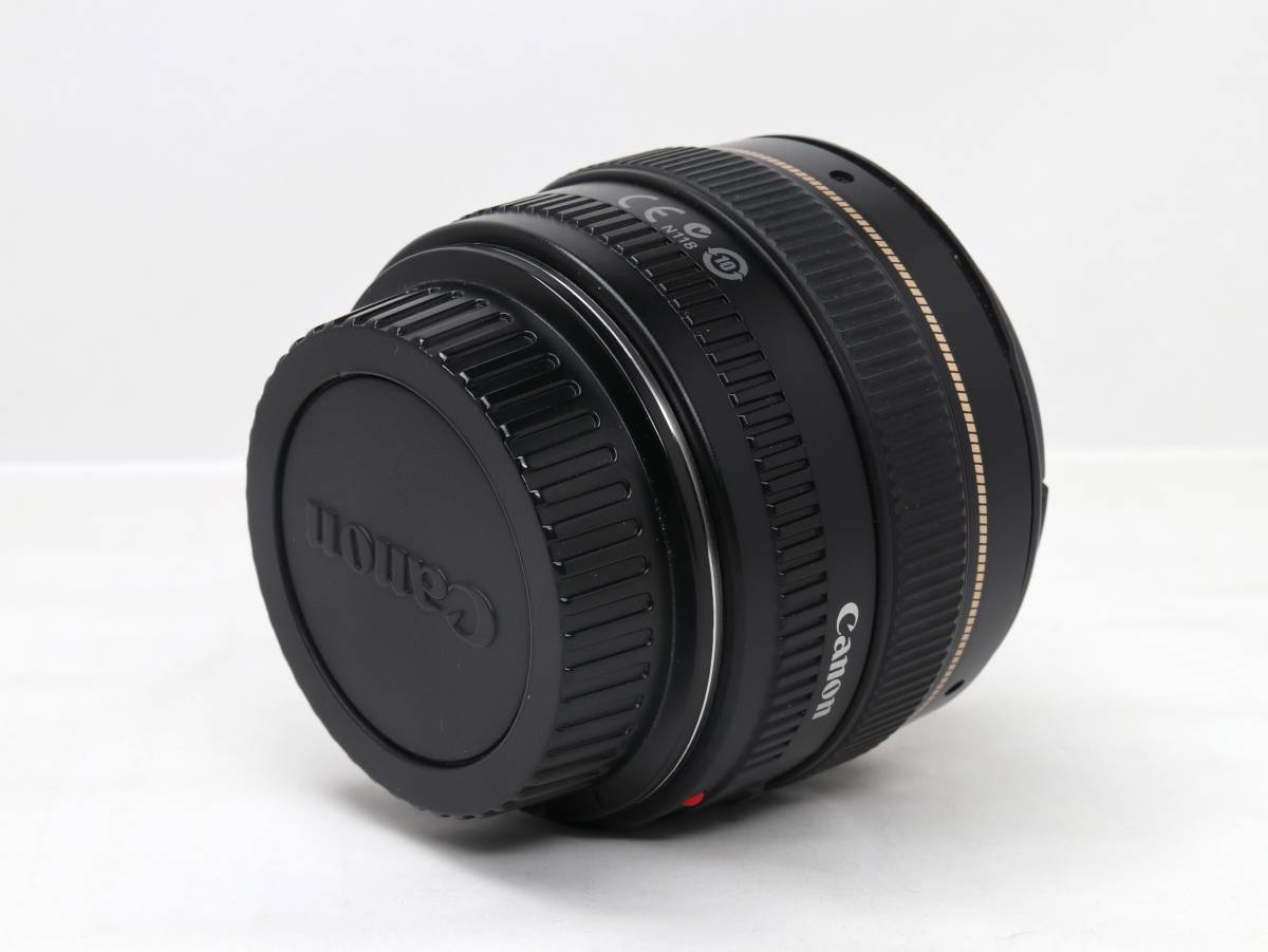 【美品・防湿庫保管】Canon EF 50mm F1.4 USM（箱・フード付） ♪キャノン Canon EF50mm F1.4 USM（防湿庫保管／非喫煙環境