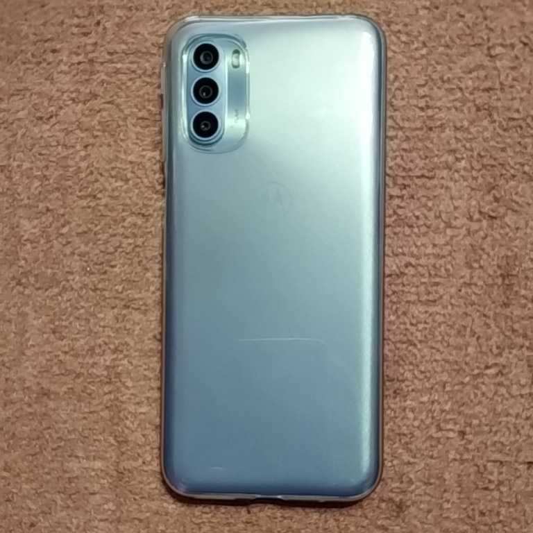 中古美品】motorola、moto g31 (ベイビーブルー) moto g31 ベイビー