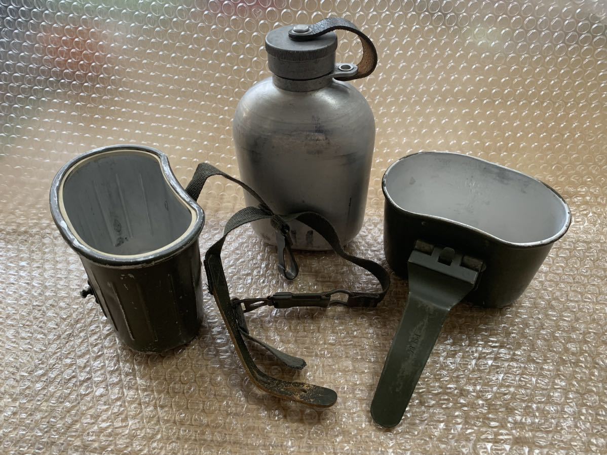 キャンティーン 水筒 | - 米軍 WWII 軍放出品 西ドイツ軍、水筒