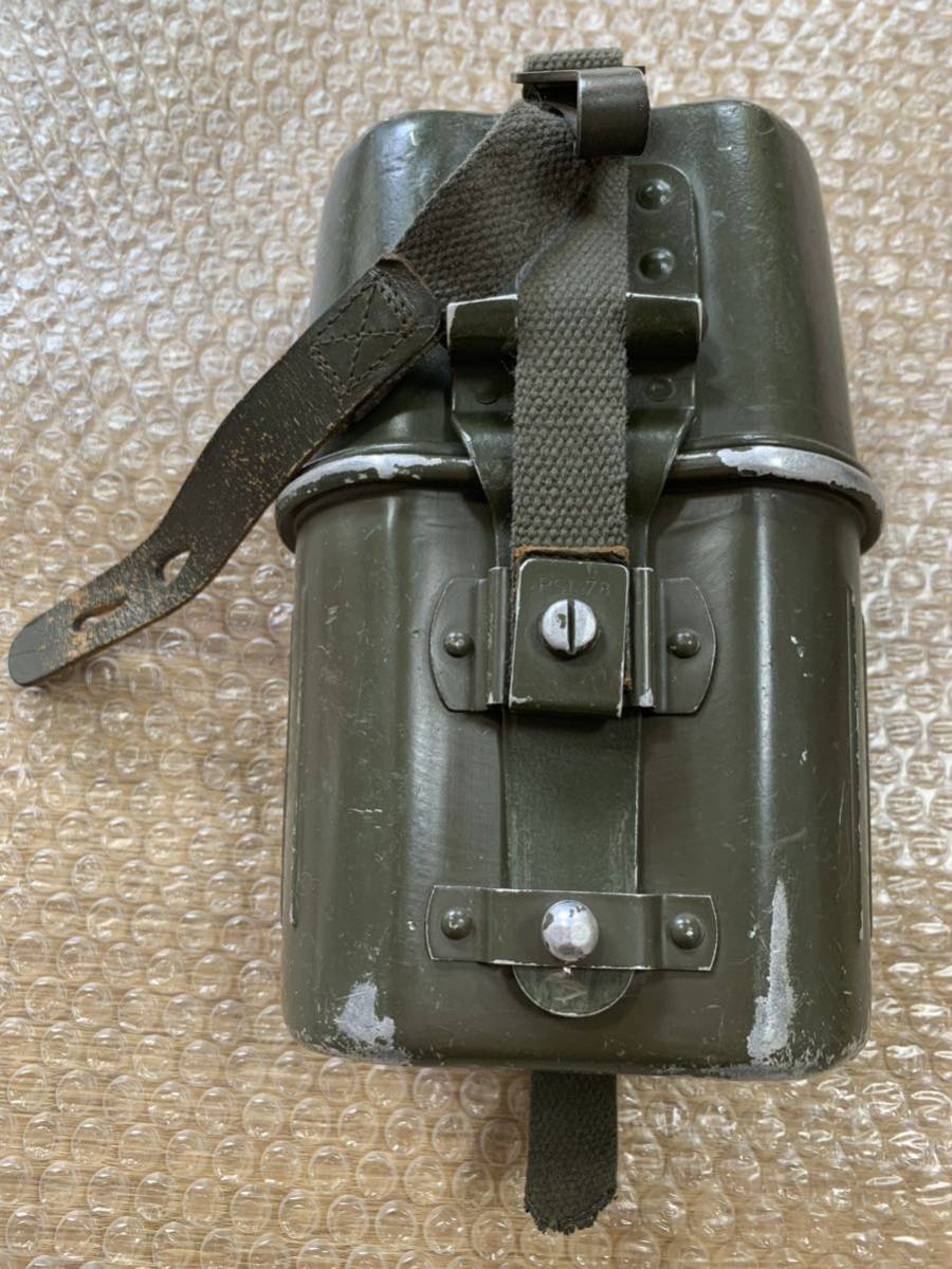 キャンティーン 水筒 | - 米軍 WWII 軍放出品 西ドイツ軍、水筒