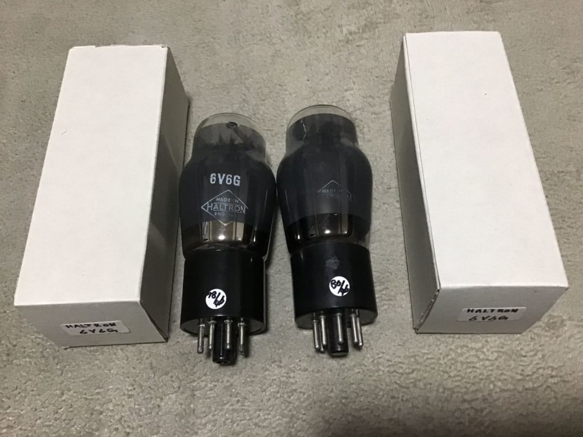 真空管 HALTRON製　6V6G 2本セット
