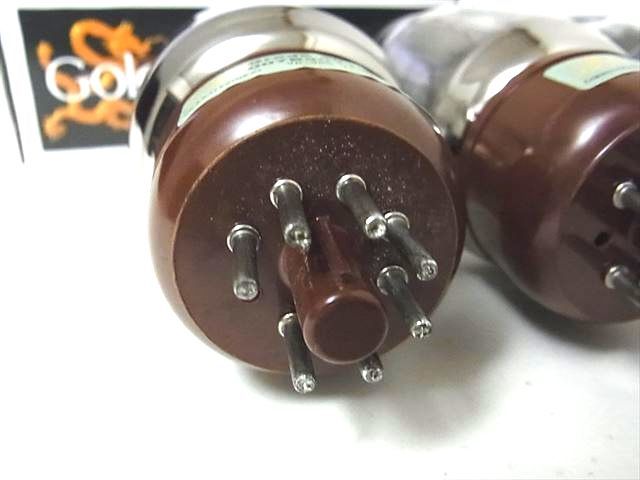 真空管ゴールデンドラゴン KT66 4本 箱付 マッチドクワッド 動作品