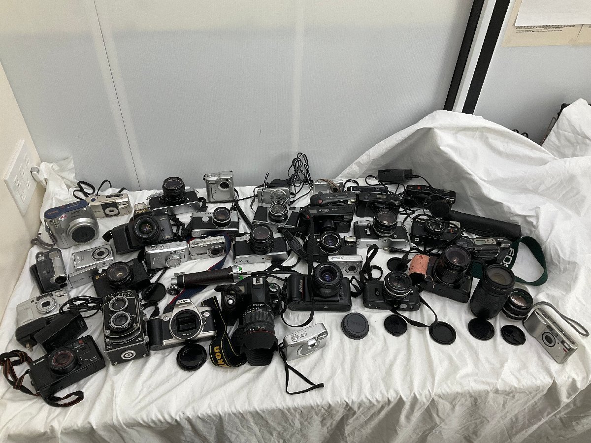 メ② 計35個 フィルム一眼レフカメラ まとめ売り Canon Nikon 等 Nikon