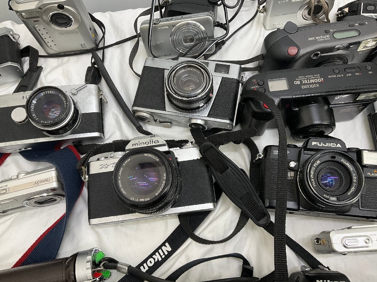 カメラ ➁カメラ16個 レンズ2個まとめ売りCanon Nikon MINOLTA