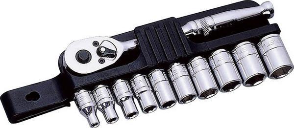 シグネット 工具/11711S 1/4DR 11PC ソケットレンチセット/ミリ