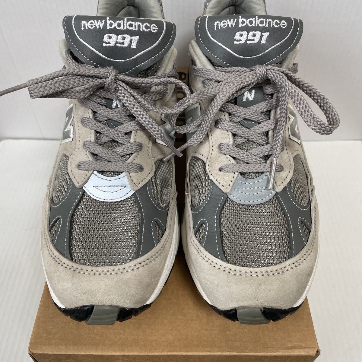美品！ ニューバランス new balance M991GL US8D 26.0cm グレー 992 