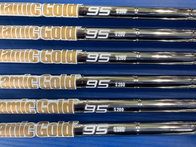 ゴルフ Dynamic Gold 95 S200 シャフト 5本セット