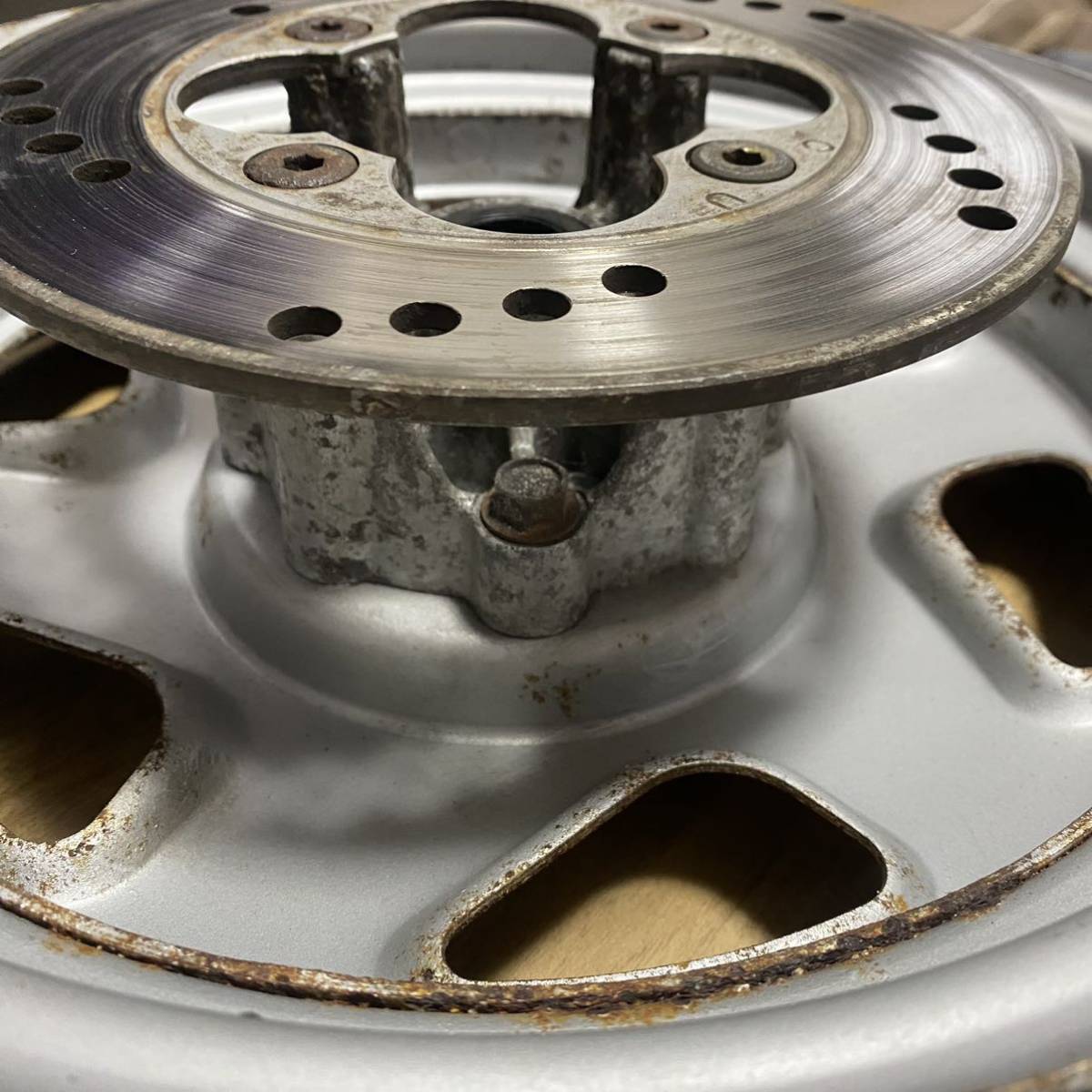 ホンダ フュージョン ヘリックス 純正 鉄チンホイール 希少 ホンダ