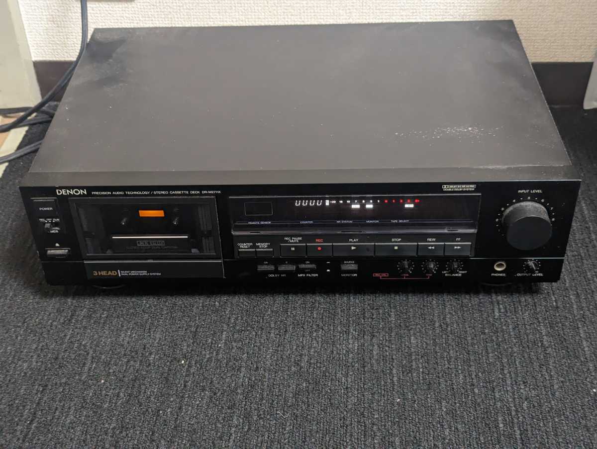 DENON DR-M27HX カセットデッキ DENON DR-M27HX カセットデッキ 0 : 福岡