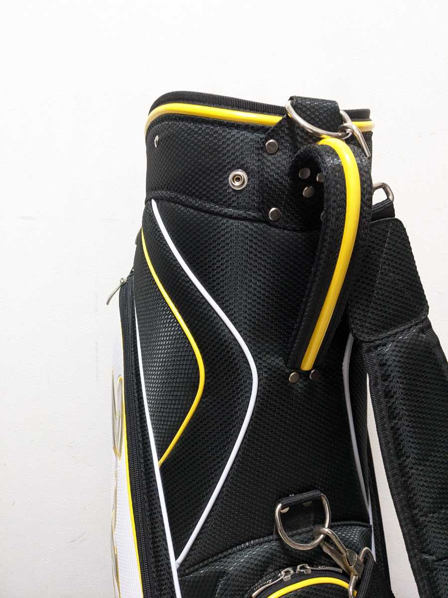 訳あり美品】 SRIXON キャディバッグ フード付き GOLF ゴルフバッグ