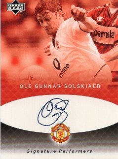 UD MANCHESTER UNITED 02-03 MPM OLE GUNNAR SOLSKJAER スールシャール