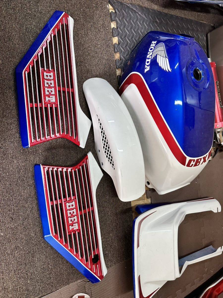 CBX400F BEET アルフィンカバー 売り切り CBX400F 外装セット BEET アルフィン 一式 サイドカバー 外装