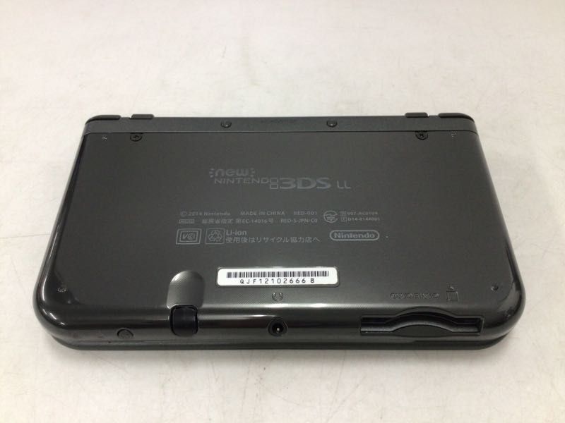 1円〜 動作確認済み 初期化済 任天堂 new NINTENDO 3DS LL RED-001
