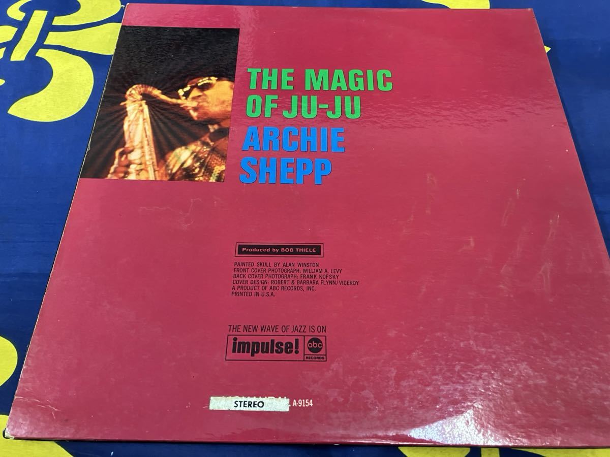 Archie Shepp☆中古LP/US盤「アーチ―・シェップ～The Magic Of Ju-Ju
