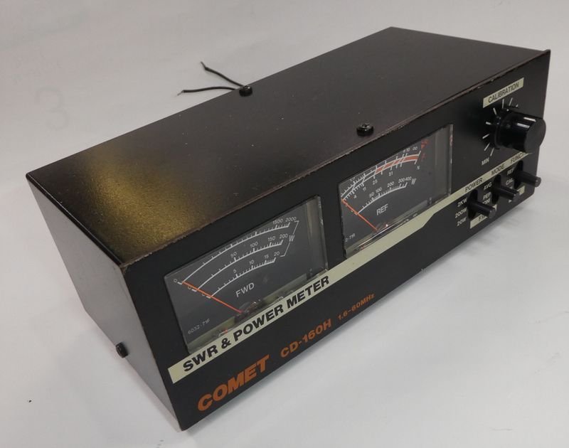 COMET SWR/パワー計 CD-160H 1.6～60MHz 動作品 ジャンク アマチュア
