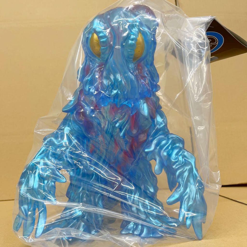 ギガブレイン ヘドラ クリアーブルー GODZILLA sofvi Hedorah ゴジラ