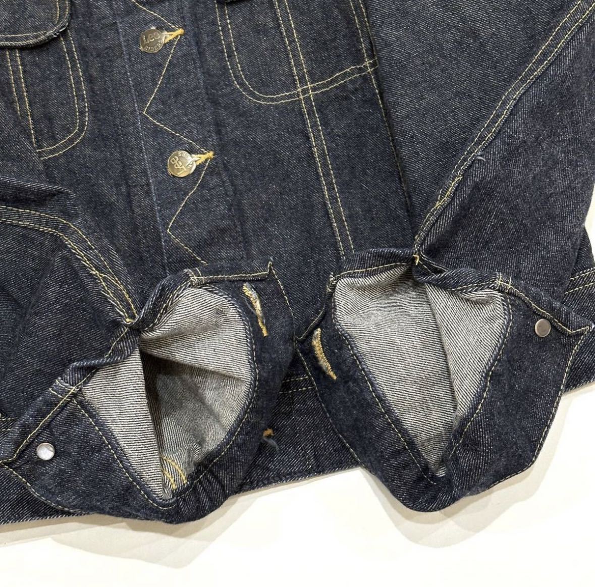 Lee 101-Jデニムジャケット 三角タグ 復刻 1411 RIDERS