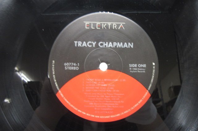 US盤/Masterdisk刻印】Tracy Chapman(トレイシー・チャップマン