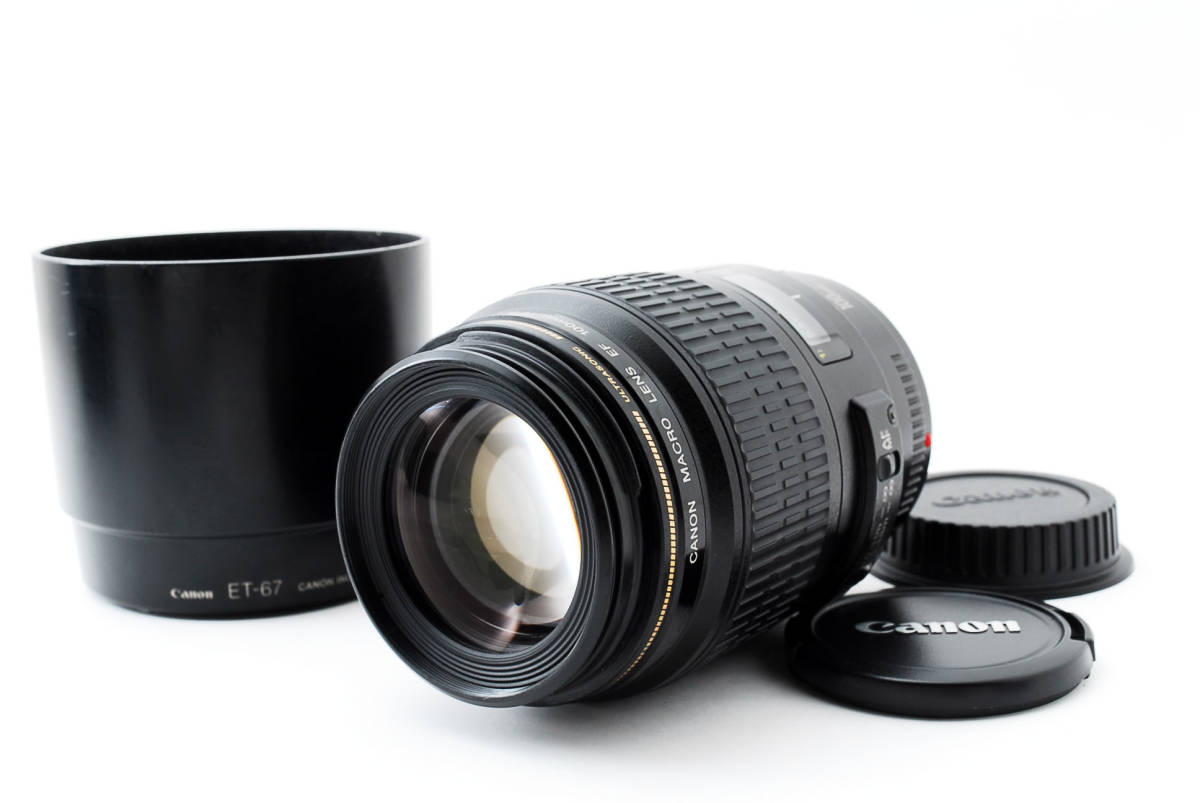 ☆Top Quality 極上美品☆ Canon EF 100mm F2.8 Macro USM マクロ