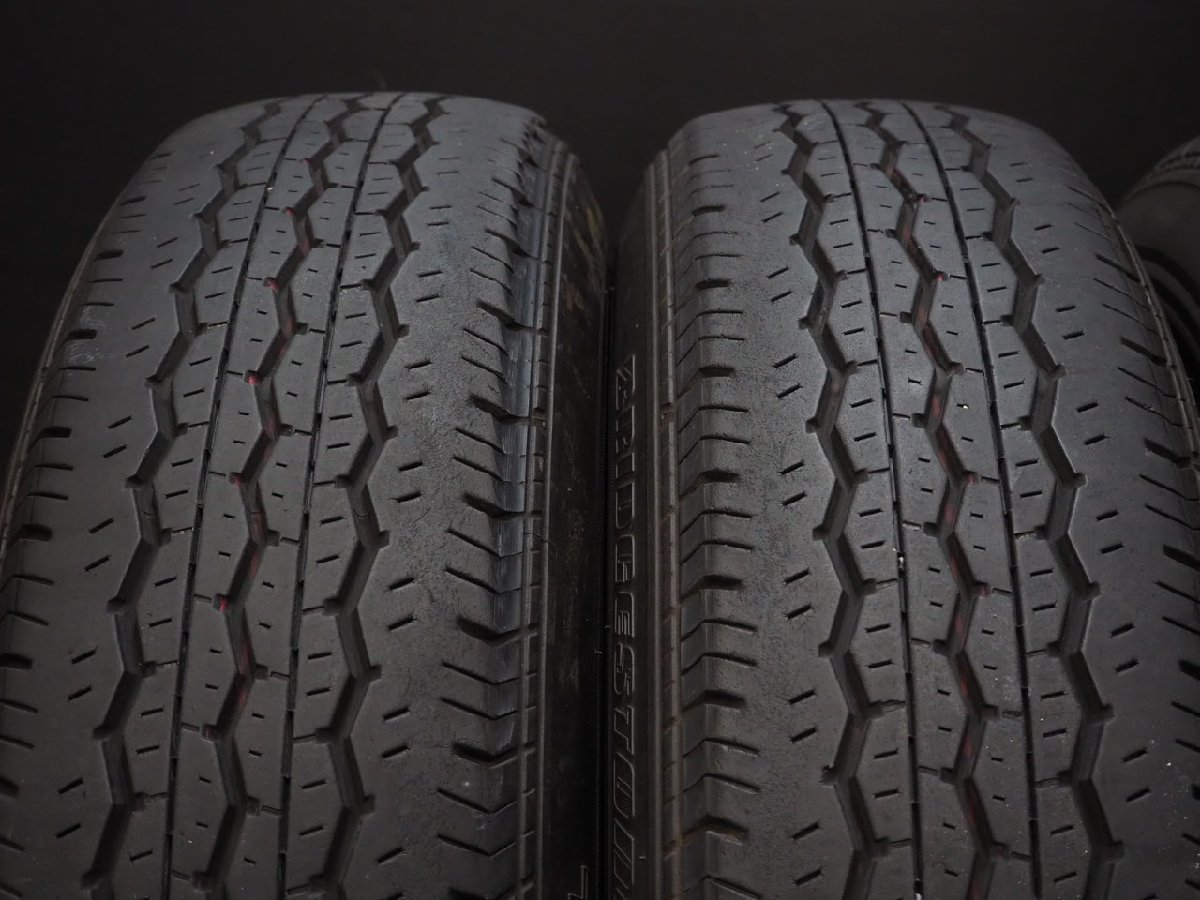 売切【 195/80R15 107/105L / 6J +35 139.7 6H 4本】BRIDGESTONE