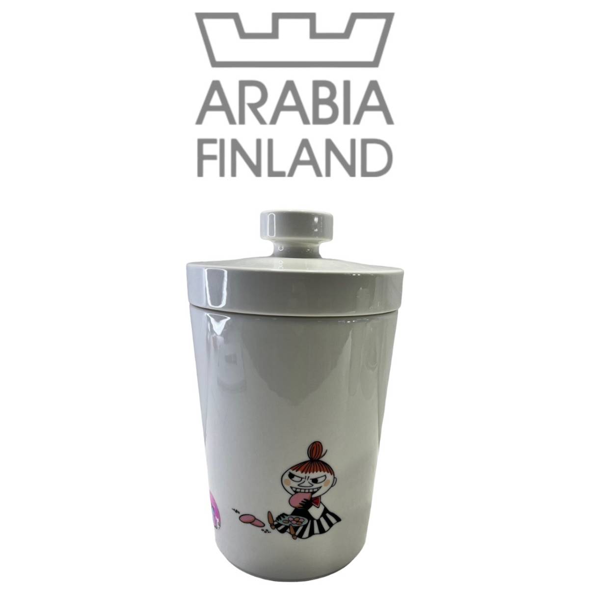  ja26f 神奈川県厚木市発 1円スタート ARABIA アラビア クッキージャー 高さ25cm 直径15cm ムーミン レア品(その他)｜売買されたオークション情報、yahooの商品情報をアーカイブ公開 - オークファン その他