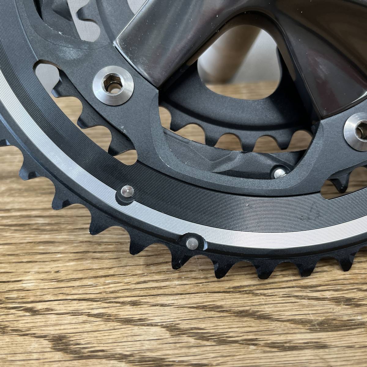 千円スタート】 SHIMANO シマノ 5600系 105 クランクセット 2×9/10速用