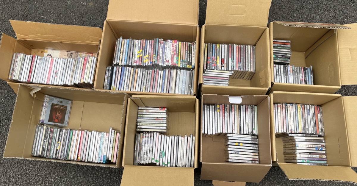 No.738】CD 大量 まとめて 250枚以上 洋楽メイン 邦楽 ジャンル色々