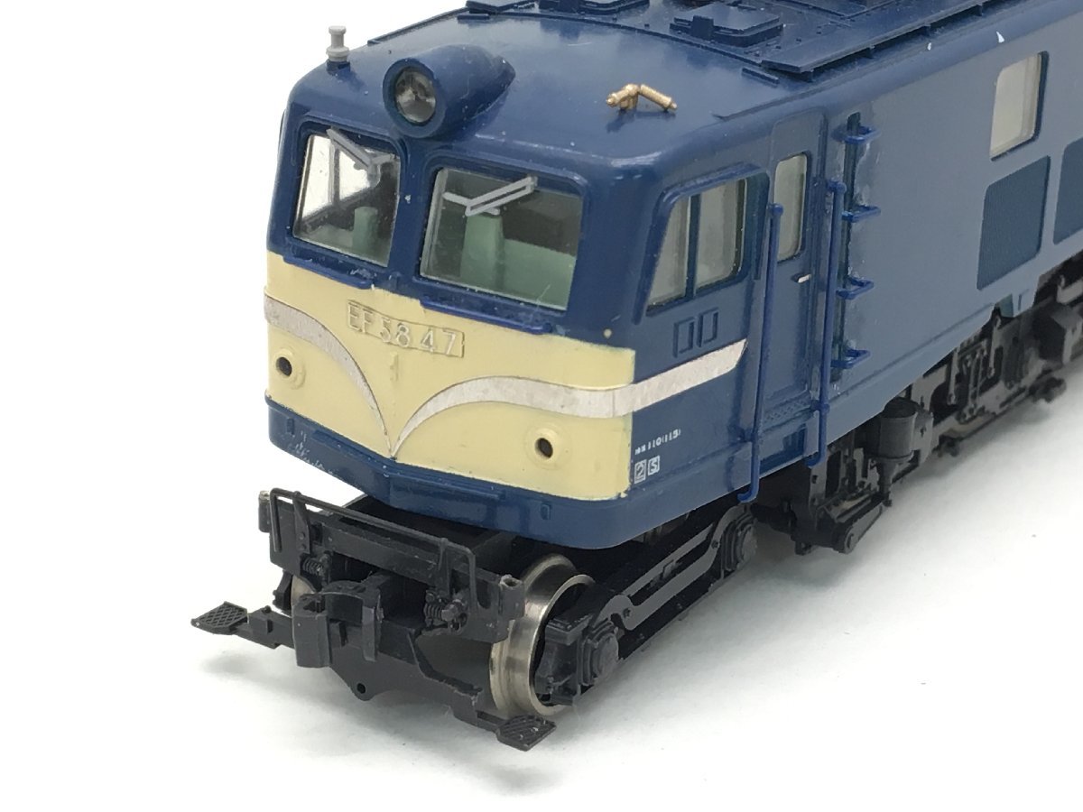 KATO EF58 アオ 1-301 HOゲージ Kato 1-301 Electric Locomotive