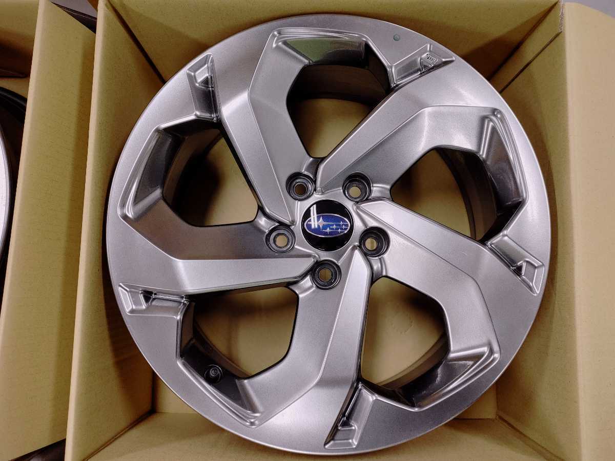 【新車外し】スバル SK フォレスターSTIスポーツ 純正 ホイール 4本 新車外し】SUBARU フォレスターSTIスポーツ SK 純正ホイール 4本セット