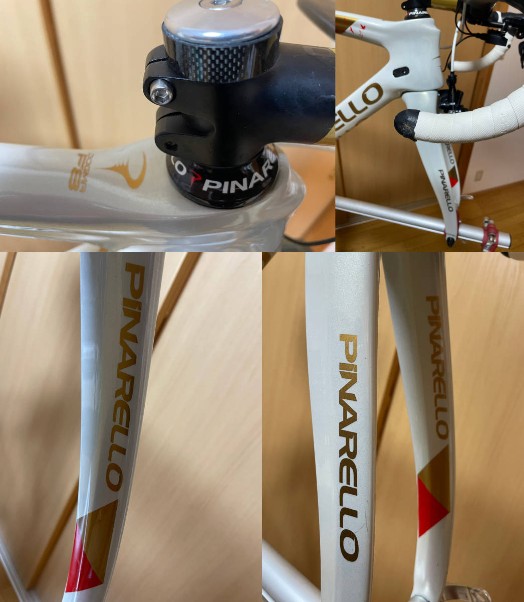 正規品カスタムパール全塗装 ピナレロ ドグマF8 おまけ多数 pinarello 