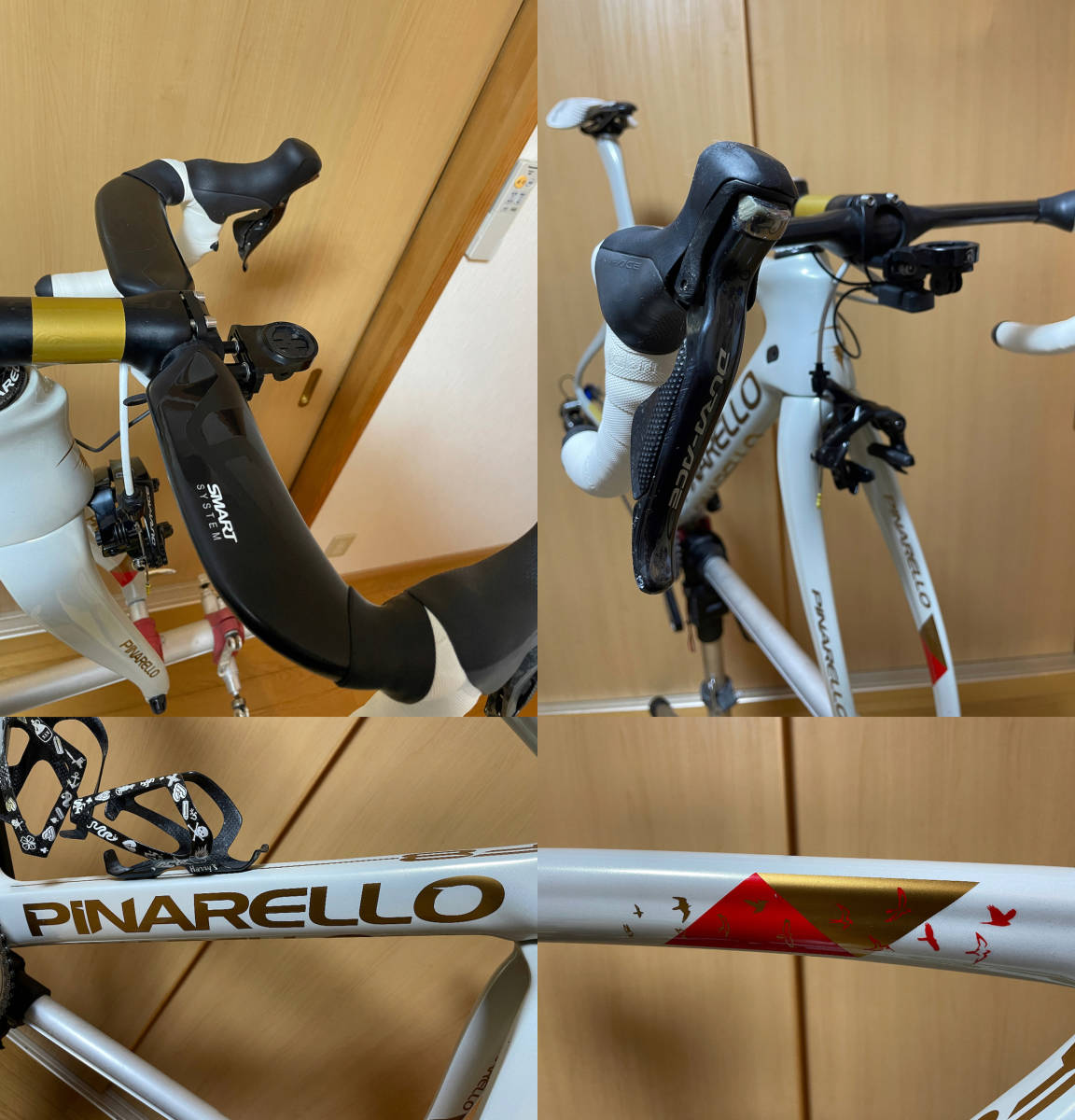 正規品カスタムパール全塗装 ピナレロ ドグマF8 おまけ多数 pinarello 