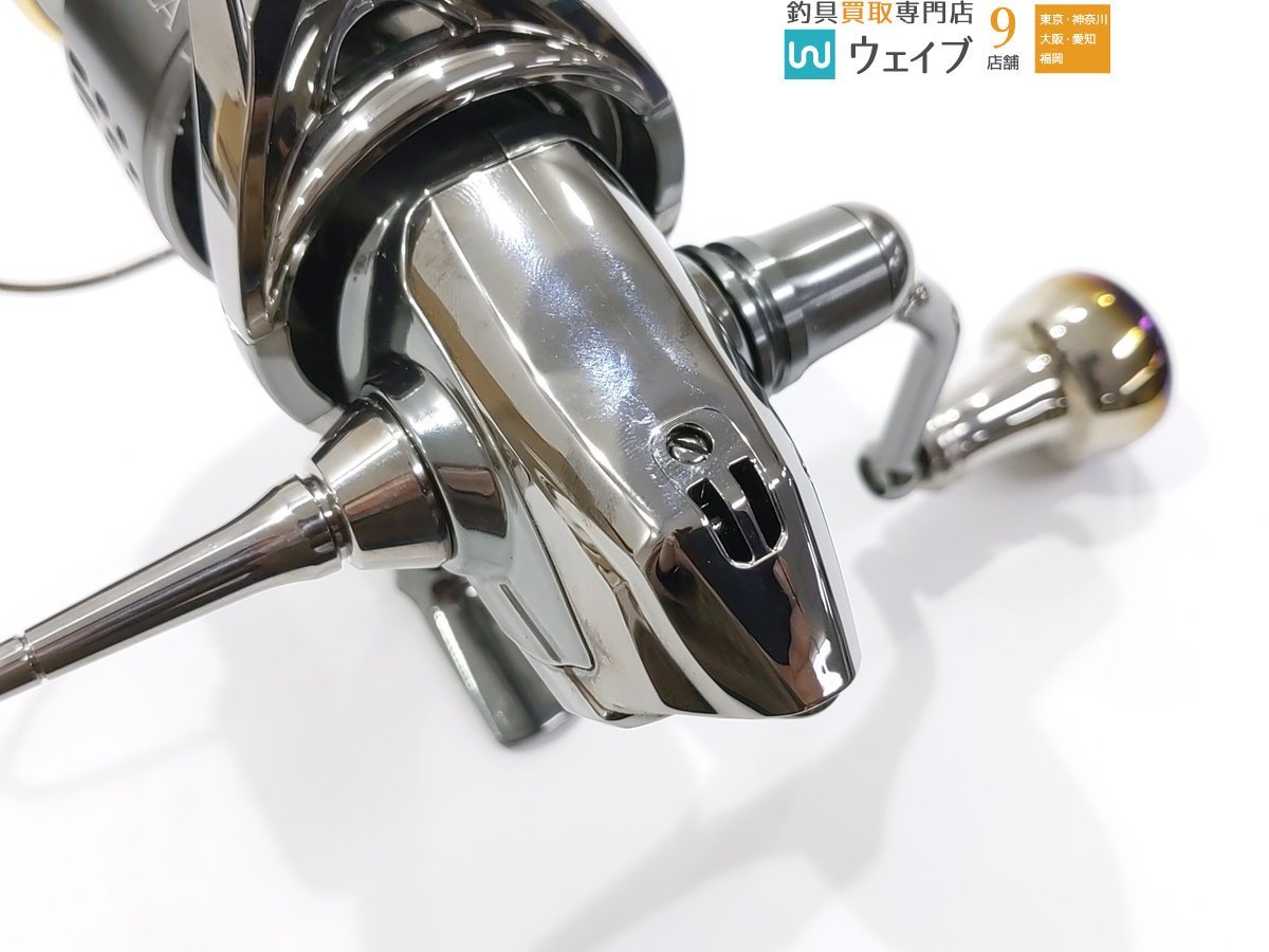 シマノ 15日まで22ステラ4000MHG リブレEF30 ブラウンIPノブ付き 18