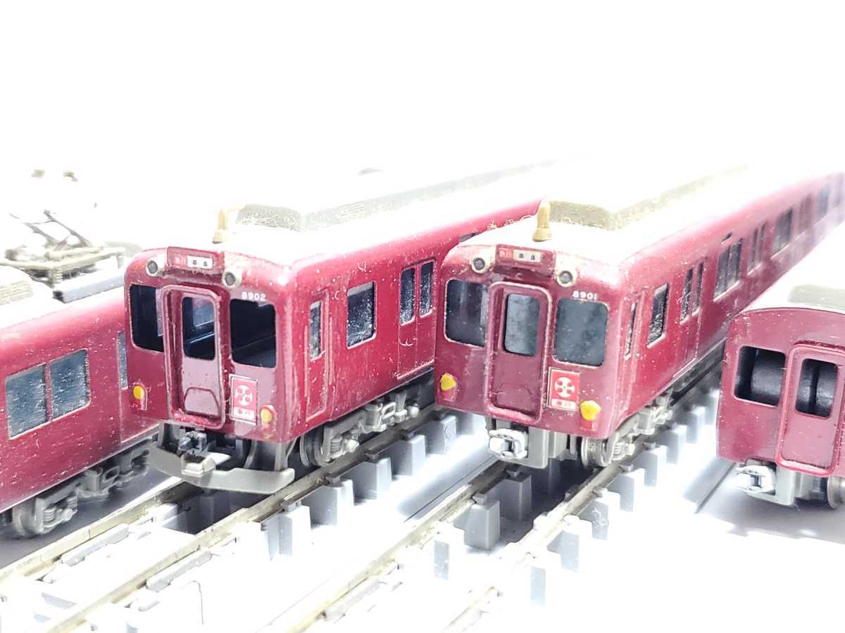 エンドウ 近鉄8800系 8802編成 FL02 旧塗装 非冷房車 4両セット 動力