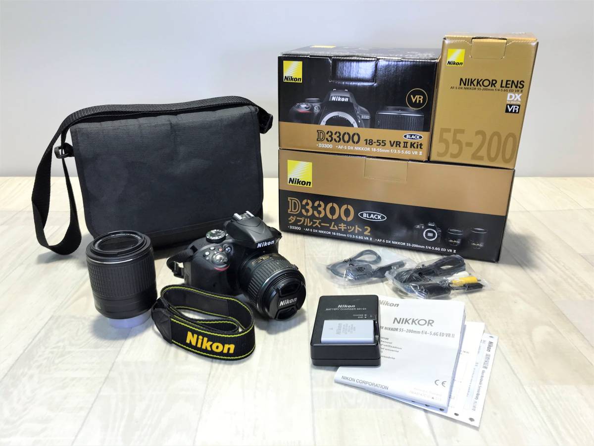 Nikon ニコン D3300 ダブルズームキット ☆ Nikon ニコン デジタル一眼 