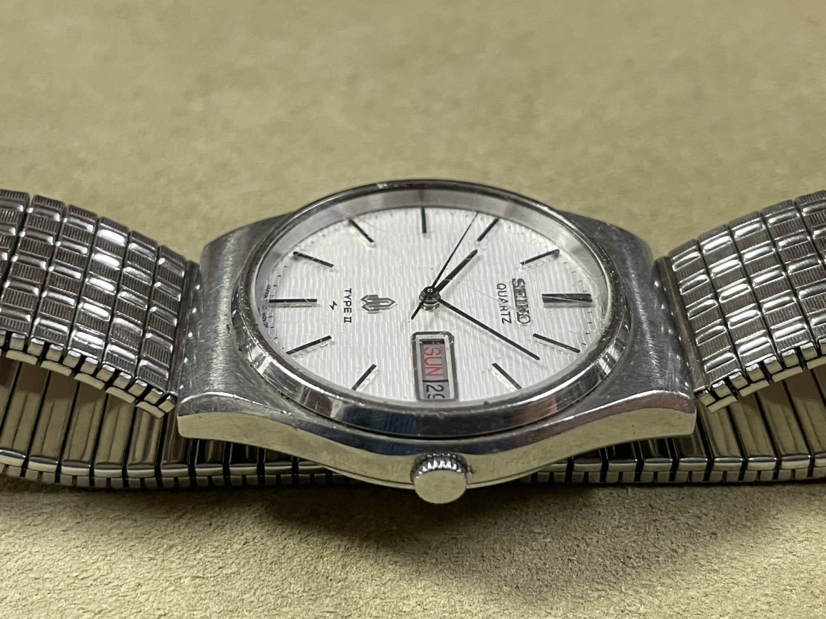 1円スタート】 SEIKO セイコー TYPEⅡ タイプ2 7123-8090 メンズ
