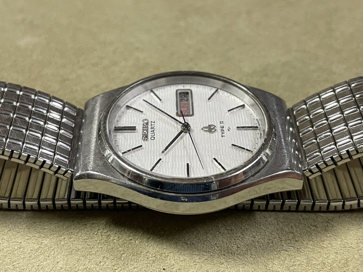 1円スタート】 SEIKO セイコー TYPEⅡ タイプ2 7123-8090 メンズ