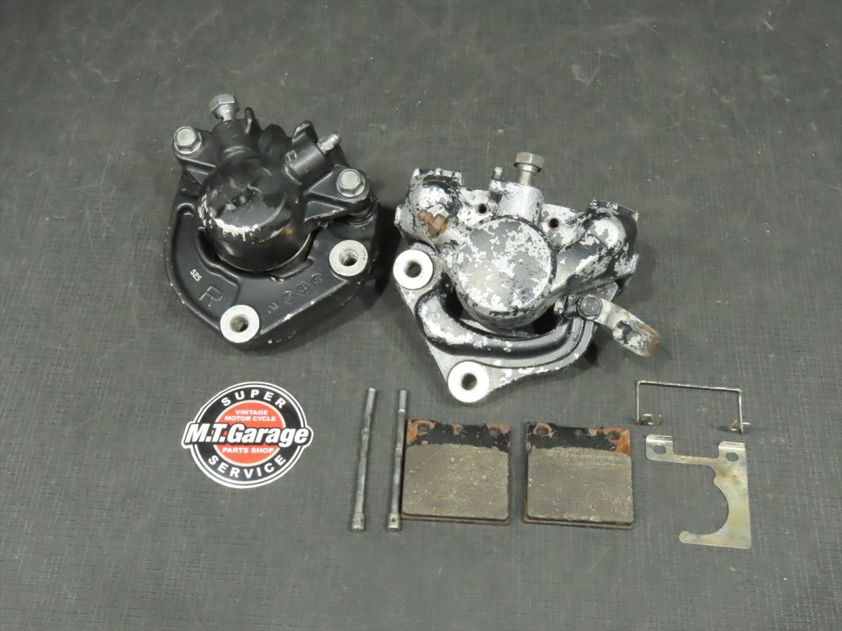 HONDA CB750FB 純正フロントブレーキキャリパー左右 長期ストック品 