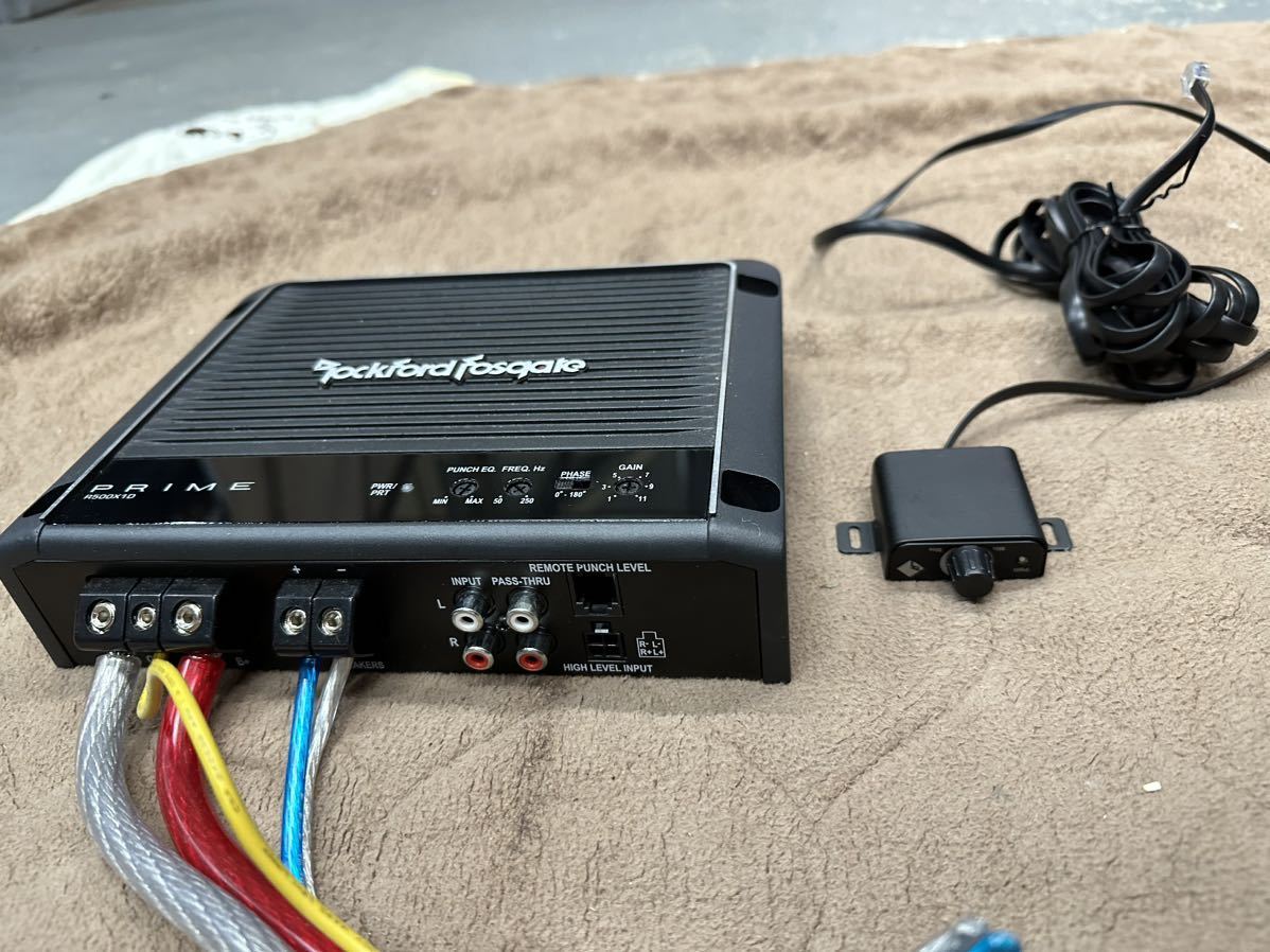 ロックフォード プライム アンプ R500×1D Rockford PRIME