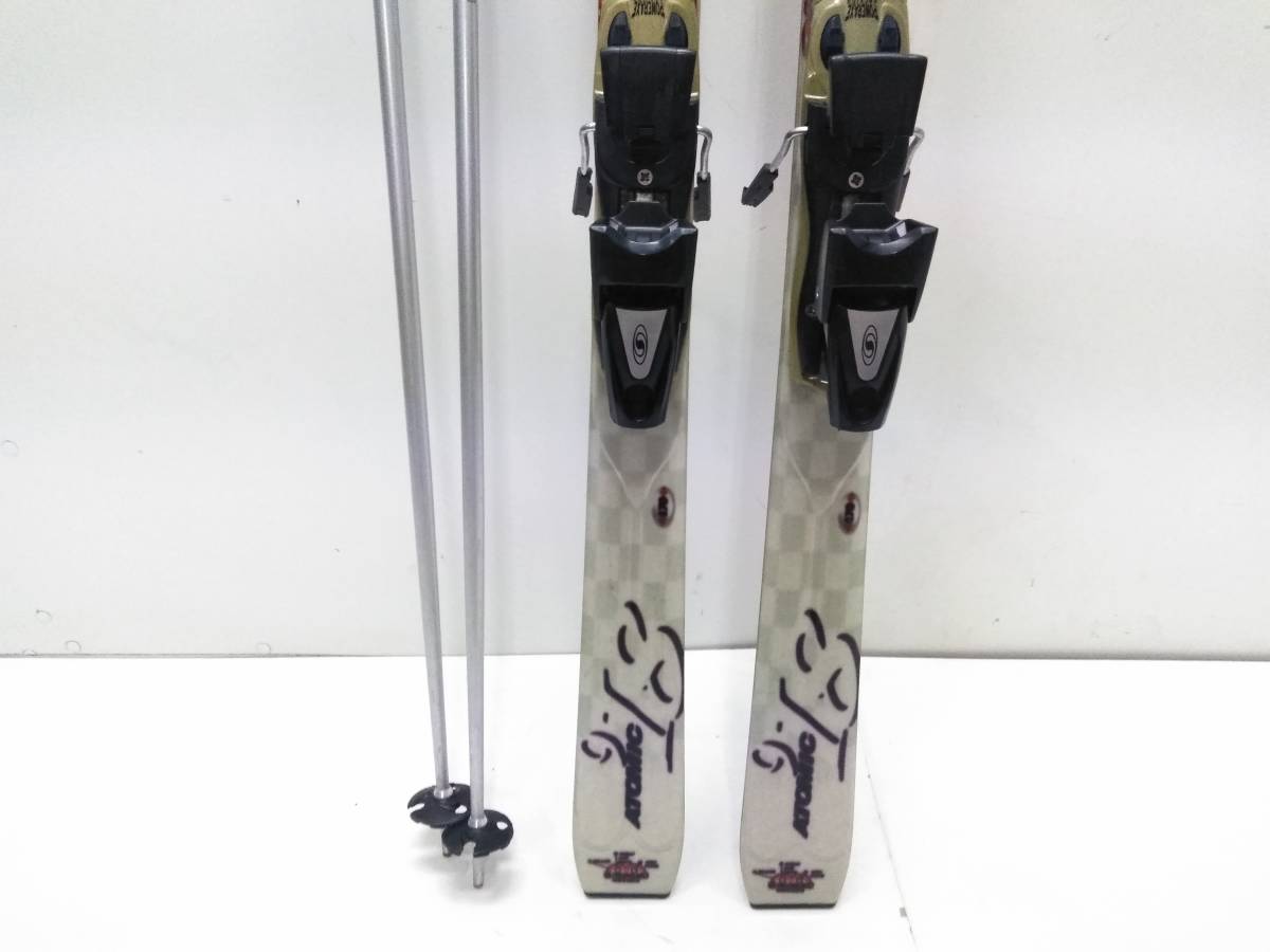 3点セット ATOMIC beta Carv 9.18 170cm⁄ SALOMON 600 ストック