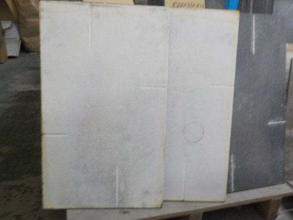 陶芸 SIC棚板 580x350x12mm 5枚 中古 スリット有り 個人様やリフト